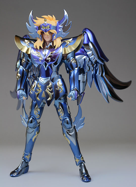 Figurine Cygnus Hyoga – Chevalier Du Zodiaque – 70mm – Minitech – Neuf